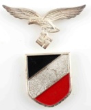 WWII GERMAN LUFTWAFFE AFRIKA KORPS EAGLE SHIELD