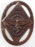 WWII GERMAN NSFK 1939 KUSTEN GLIDER KORPS BADGE