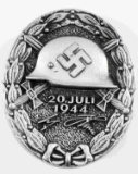 GERMAN WWII THIRD REICH JULY 20 1944 WOUND BADGE