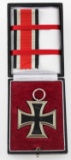 REENACTORS WWII GERMAN CASED 2ND CLASS IRON CROSS