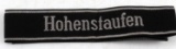 WWII GERMAN WAFFEN SS HOHENSTAUFEN EM CUFF TITLE