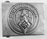 WWII THIRD REICH GERMAN HITLER YOUTH BELT BUCKLE