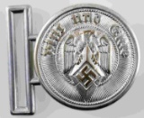 WWII GERMAN HITLER YOUTH HJ LEADERS BELT BUCKLE