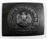 WWII THIRD REICH GERMAN WEHRMACHT BELT BUCKLE