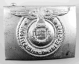 WWII GERMAN THIRD REICH SS EM BELT BUCKLE