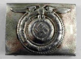 WWII GERMAN THIRD REICH SS ENLISTED BELT BUCKLE