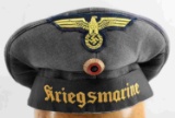 WWII GERMAN THIRD REICH KRIEGSMARINE SAILOR CAP