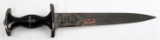 GERMAN WWII WAFFEN SS 2/3 SIZE EM DAGGER