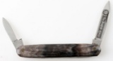 WWII GERMAN 3RD REICH SS POCKET KNIFE BONE HANDLE