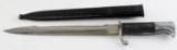 WWII THIRD REICH GERMAN SS ENGRAVED BAYONET HOLLER