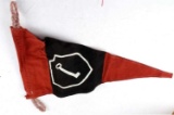WWII GERMAN SS LIEBSTANDARTE ADOLF HITLER PENNANT