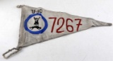 WWII GERMAN KRIEGSMARINE UBOAT TONNAGE PENNANT
