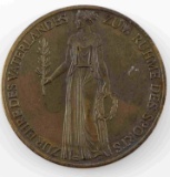 GERMAN 1936 BERLIN OLYMPICS BRONZE TABLE AWARD