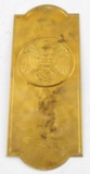 WWII GERMAN THIRD REICH CHANCELLERY DOOR PLAQUE