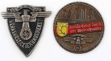 WWII GERMAN THIRD REICH NSKK SHIELD BADGES