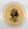 AUSTRALIA PERTH MINT 2020 GOLD MOUSE 1/4 OZT COIN