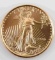 AMERICAN GOLD EAGLE 1/4 OZT $10 BULLION COIN 1999