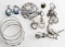 VINTAGE .925 STERLING SILVER JEWELRY LOT