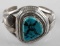 PAWN EDDIE CHACO NAVAJO SILVERSMITH CUFF BRACLET