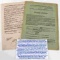 3 WWII GERMAN GESTAPO POLICE ARREST DOCUMENT LOT