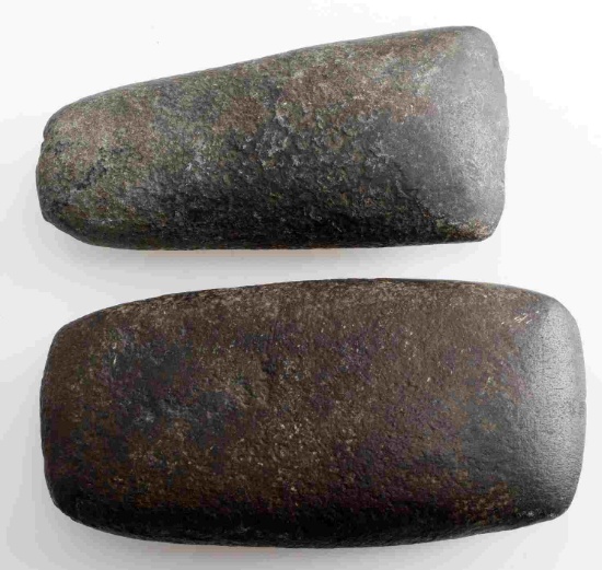 2 FLORIDA FOUND GREENSTONE CELTS FRANKLIN COUNTY