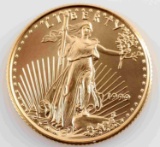 AMERICAN GOLD EAGLE 1/4 OZT $10 BULLION COIN 1999