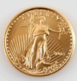 AMERICAN GOLD EAGLE 1/10 OZT $5 BULLION COIN 2006