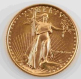 AMERICAN GOLD EAGLE 1/10 OZT $5 BULLION COIN 1986