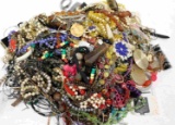 13.4 POUNDS OF TRULY UNSEARCHED COSTUME JEWELRY