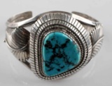 PAWN EDDIE CHACO NAVAJO SILVERSMITH CUFF BRACLET