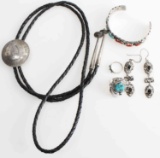 SOUTHWESTERN AND NATIVE STERLING SILVER JEWELRY