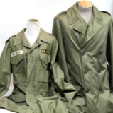 US ARMY KOREAN WAR JACKET AND TRENCH COAT