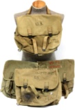 4 WWII AIRBORNE PARATROOPER MUSETTE M36 BAGS