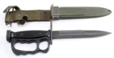 US VIETNAM M7 EXPERIMENTAL KNUCKLE DUSTER BAYONET