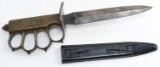 US ARMY M1918 LF&C KNUCKLE DUSTER TRENCH KNIFE