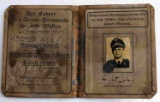 WWII GERMAN 3RD REICH WAFFEN SS DRIVER AUSWEIS ID