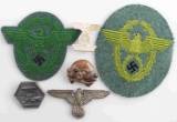 LOT OF WWII THIRD REICH GERMAN EAGLES PATCH BADGE