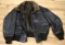 US NAVY AERONAUTICS G1 LEATHER JACKET SIZE 44