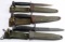 WWII & LATER US M1 CARBINE M4 BAYONET LOT OF 3