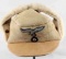 WWII GERMAN THIRD REICH LUFTWAFFE FUR WINTER CAP