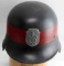 WWII GERMAN 3RD REICH LUFTWAFFE FIREFIGHTER HELMET