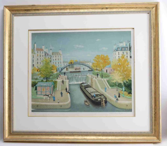 SIGNED & NUMBERED MICHEL DELACROIX LITHOGRAPH