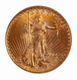 1923 $20 ST GAUDENS MS65 DOUBLE EAGLE GOLD COIN