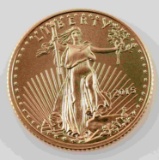 2015 AMERICAN GOLD EAGLE $5 TENTH OUNCE COIN