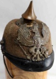 WWI IMPERIAL GERMAN PICKELHAUBE SPIKED HELMET