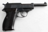 GERMAN WALTHER P38 SEMI AUTO PISTOL 9MM WAFFENAMT