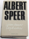 WWII GERMAN THIRD REICH ALBERT SPEER SIGNED BOOK