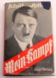 WWII GERMAN ADOLF HITLER MEIN KAMPF 1938