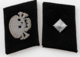 WWII GERMAN THIRD REICH SS COLLAR RANK INSIGNIA