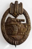 WWII GERMAN THIRD REICH PANZER ASSAULT BADGE